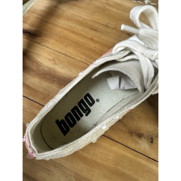 Y2k Bongo Chunky Platform Sequins Sneakers size 7.5 - Picture 4 of 7